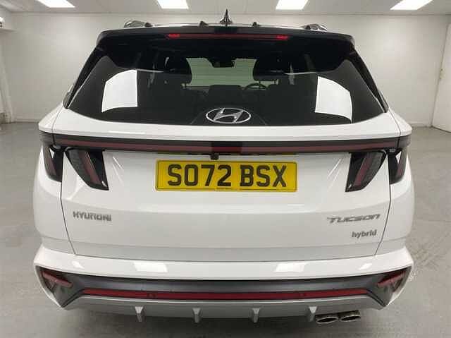 Hyundai TUCSON 1.6 TGDi Hybrid 230 N Line S 5dr 2WD Auto WHITE