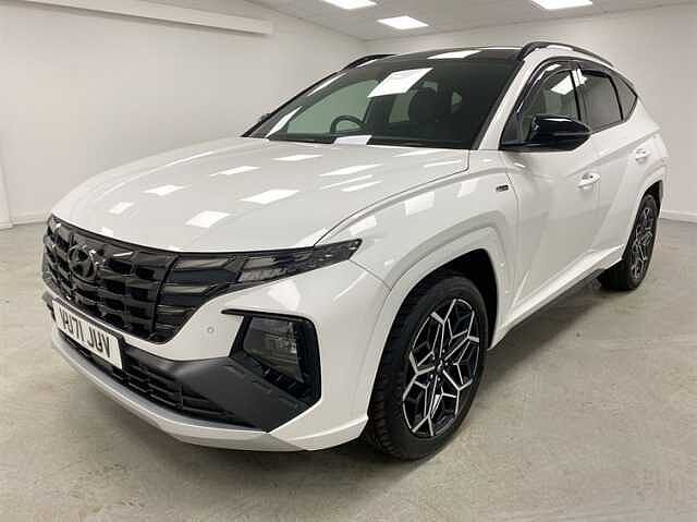 Hyundai TUCSON 1.6 TGDi Hybrid 230 N Line S 5dr 2WD Auto WHITE