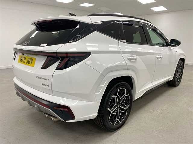 Hyundai TUCSON 1.6 TGDi Hybrid 230 N Line S 5dr 2WD Auto WHITE