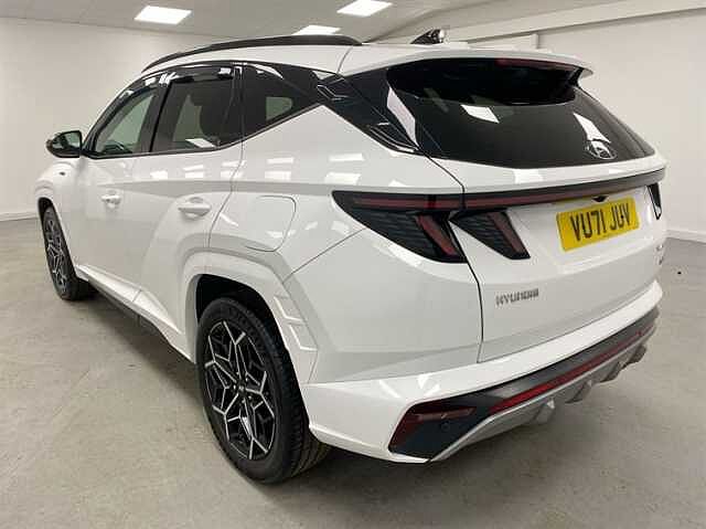 Hyundai TUCSON 1.6 TGDi Hybrid 230 N Line S 5dr 2WD Auto WHITE