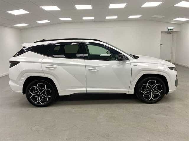 Hyundai TUCSON 1.6 TGDi Hybrid 230 N Line S 5dr 2WD Auto WHITE
