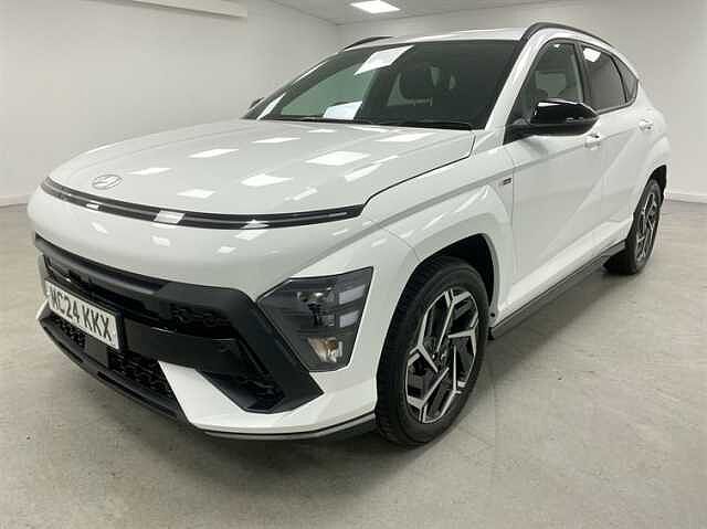 Hyundai KONA 1.6 GDi Hybrid N Line 5dr DCT WHITE