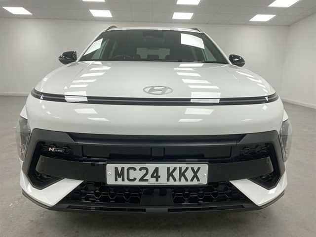 Hyundai KONA 1.6 GDi Hybrid N Line 5dr DCT WHITE