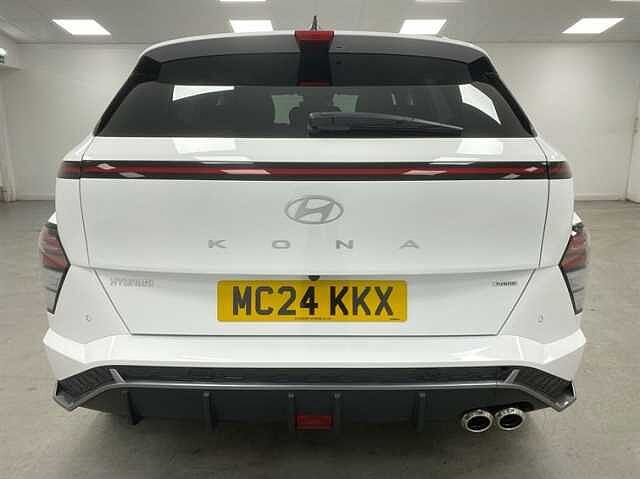 Hyundai KONA 1.6 GDi Hybrid N Line 5dr DCT WHITE