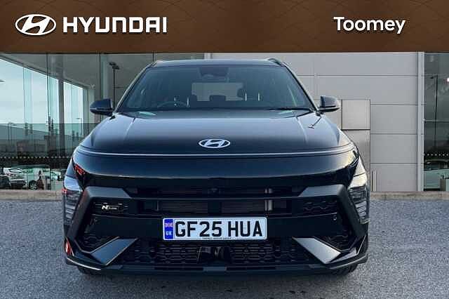 Hyundai KONA 1.6 T Gdi N Line S Suv 5dr Petrol Manual Euro 6 (s/s) (138 Ps) Abyss Black
