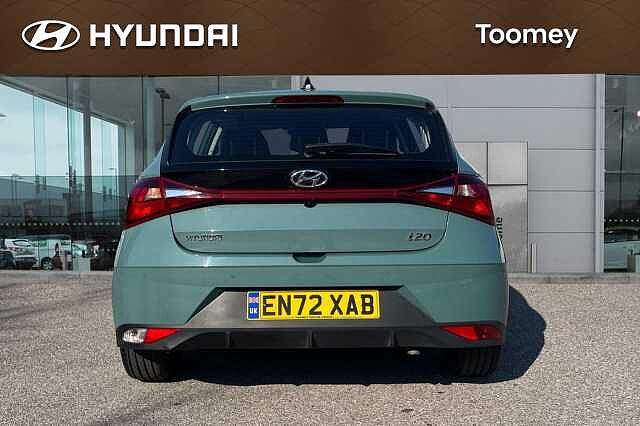 Hyundai I20 1.0 T Gdi Mhev Se Connect Hatchback 5dr Petrol Hybrid Dct Euro 6 (s/s) (100 Ps) Mangrove Green