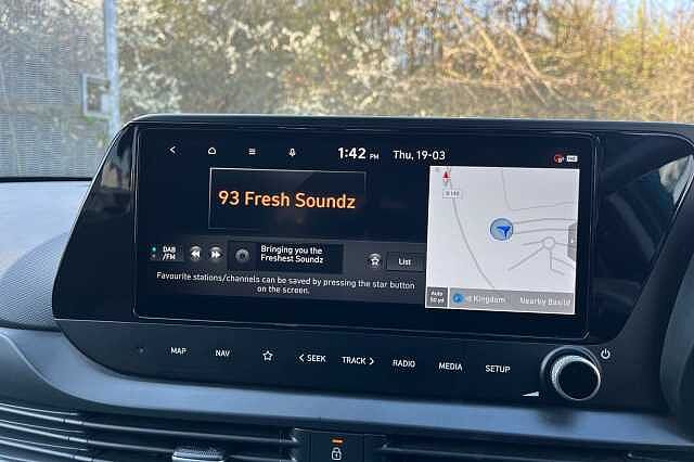 Hyundai BAYON 1.0 T Gdi Mhev Ultimate Suv 5dr Petrol Hybrid Manual Euro 6 (s/s) (100 Ps) Aqua Turquoise/Black Roof