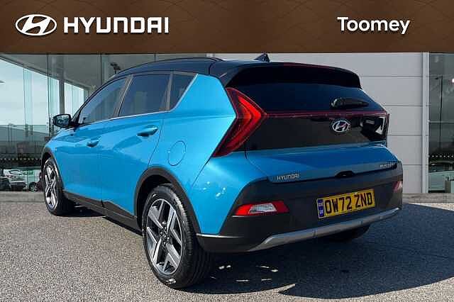 Hyundai BAYON 1.0 T Gdi Mhev Ultimate Suv 5dr Petrol Hybrid Manual Euro 6 (s/s) (100 Ps) Aqua Turquoise/Black Roof