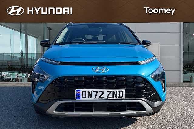 Hyundai BAYON 1.0 T Gdi Mhev Ultimate Suv 5dr Petrol Hybrid Manual Euro 6 (s/s) (100 Ps) Aqua Turquoise/Black Roof