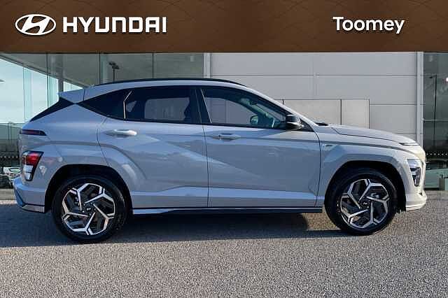 Hyundai KONA 1.6 H Gdi N Line Suv 5dr Petrol Hybrid Dct Euro 6 (s/s) (138 Ps) Cyber Grey