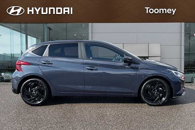 Hyundai I20 1.0 T Gdi Black Line Hatchback 5dr Petrol Manual Euro 6 (s/s) (90 Ps) Aurora Grey