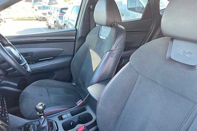 Hyundai TUCSON 1.6 T Gdi N Line Suv 5dr Petrol Manual Euro 6 (s/s) (150 Ps) Dark Knight Grey