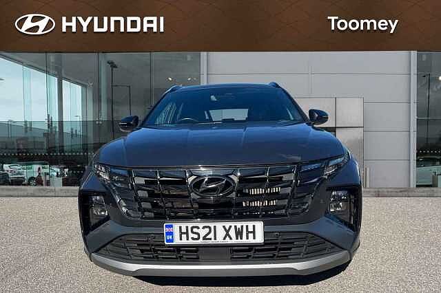 Hyundai TUCSON 1.6 T Gdi N Line Suv 5dr Petrol Manual Euro 6 (s/s) (150 Ps) Dark Knight Grey