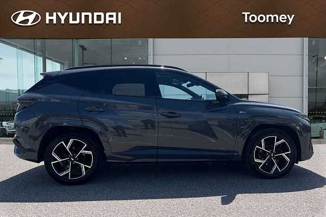 Hyundai TUCSON 1.6 T Gdi Mhev N Line S Suv 5dr Petrol Hybrid Dct Euro 6 (s/s) (160 Ps) Ecotronic Grey