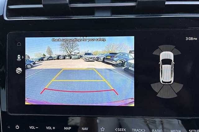 Hyundai TUCSON 1.6 TGDI 48V MHD PREMIUM 5DR 2WD DCT SUNSET RED