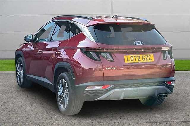 Hyundai TUCSON 1.6 TGDI 48V MHD PREMIUM 5DR 2WD DCT SUNSET RED