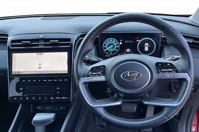 Hyundai TUCSON 1.6 TGDI 48V MHD PREMIUM 5DR 2WD DCT SUNSET RED