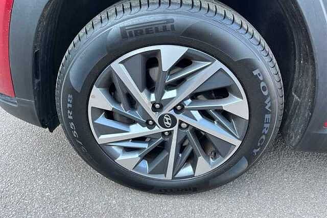 Hyundai TUCSON 1.6 TGDI 48V MHD PREMIUM 5DR 2WD DCT SUNSET RED