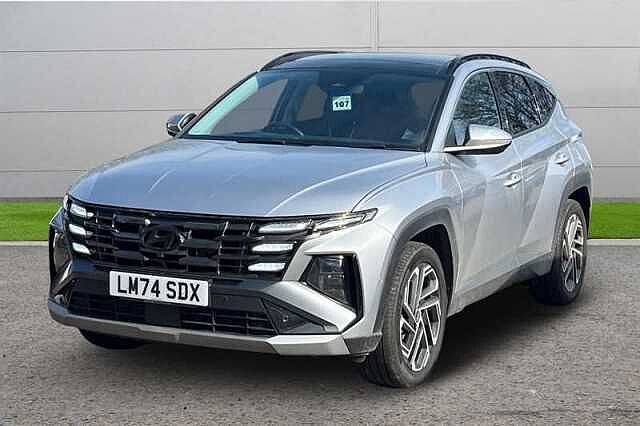 Hyundai TUCSON 1.6T PLUG-IN HYBRID ULTIMATE 5DR 4WD AUTO SHIMMERING SILVER