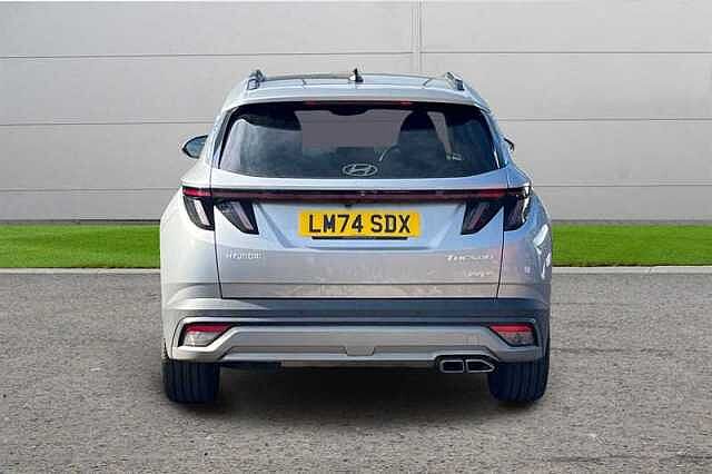 Hyundai TUCSON 1.6T PLUG-IN HYBRID ULTIMATE 5DR 4WD AUTO SHIMMERING SILVER