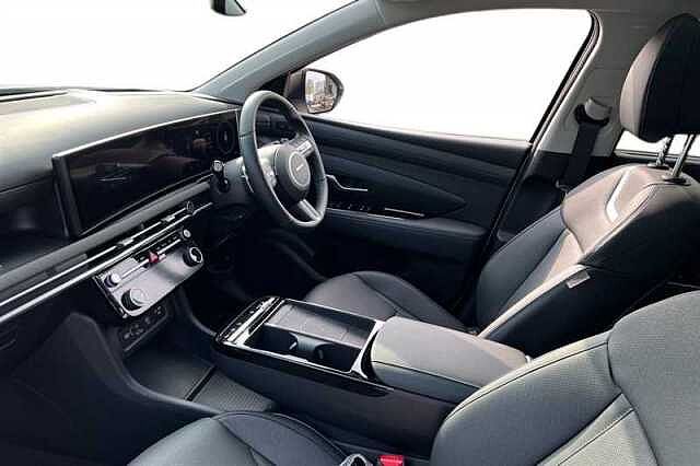 Hyundai TUCSON 1.6T HYBRID ULTIMATE 5DR AUTO SERENITY WHITE