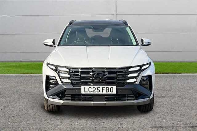 Hyundai TUCSON 1.6T HYBRID ULTIMATE 5DR AUTO SERENITY WHITE