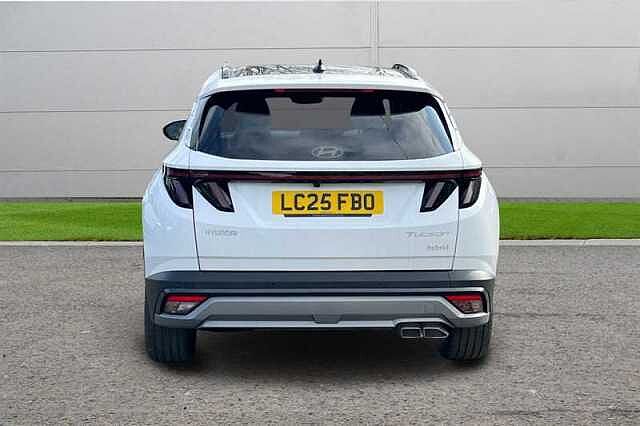 Hyundai TUCSON 1.6T HYBRID ULTIMATE 5DR AUTO SERENITY WHITE