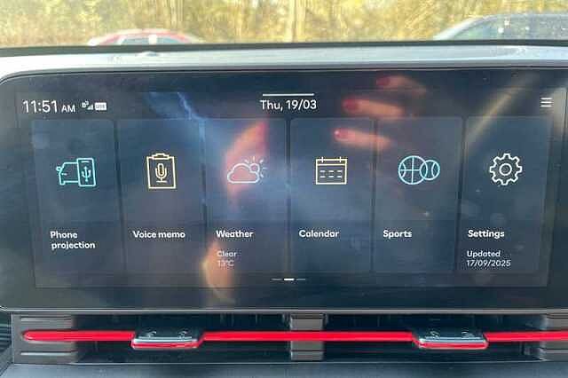 Hyundai KONA 1.6T 138 N LINE 5DR ULTIMATE RED