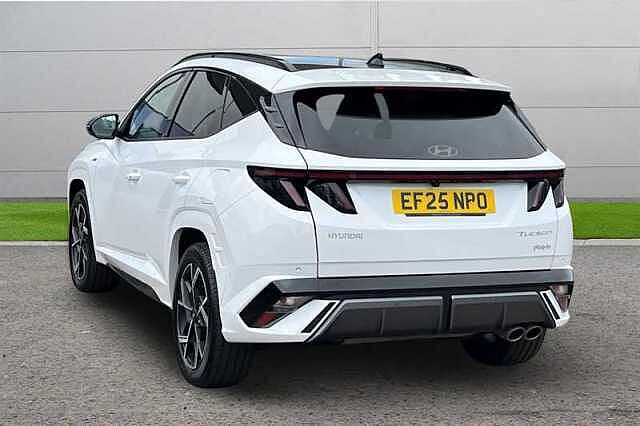 Hyundai TUCSON 1.6T PLUG-IN HYBRID N LINE S 5DR AUTO ATLAS WHITE