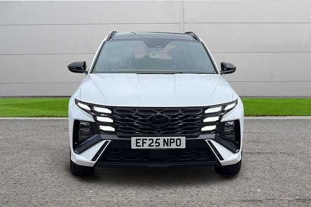 Hyundai TUCSON 1.6T PLUG-IN HYBRID N LINE S 5DR AUTO ATLAS WHITE