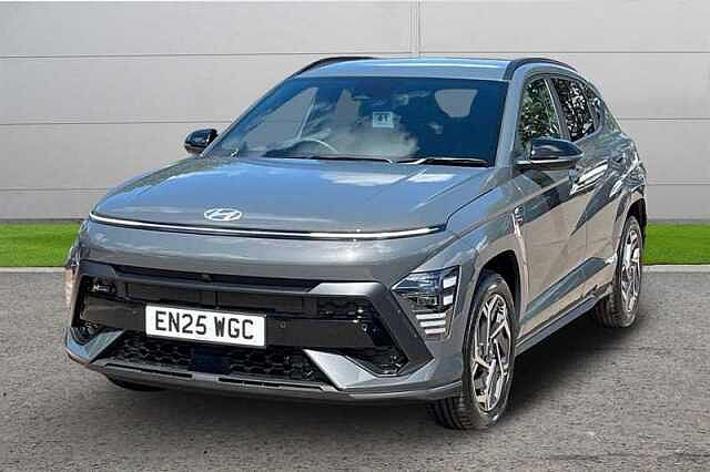 Hyundai KONA 1.6 HYBRID 129 N LINE S 5DR DCT AURORA GREY