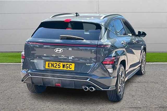 Hyundai KONA 1.6 HYBRID 129 N LINE S 5DR DCT AURORA GREY