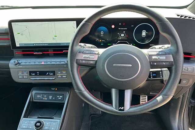 Hyundai KONA 1.6 HYBRID 129 N LINE S 5DR DCT AURORA GREY