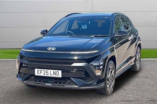 Hyundai KONA 1.6 HYBRID 129 N LINE 5DR DCT Abyss Black