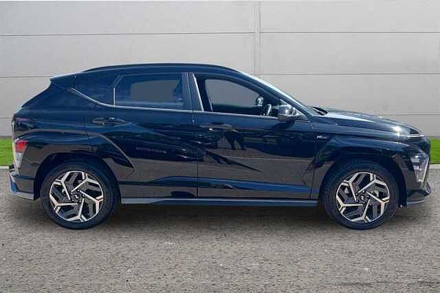 Hyundai KONA 1.6 HYBRID 129 N LINE 5DR DCT Abyss Black