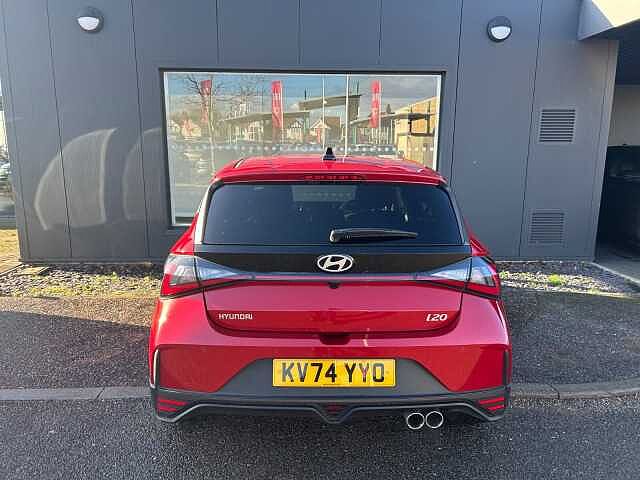 Hyundai I20 1.0T GDi N Line S 5dr DCT Dragon Red