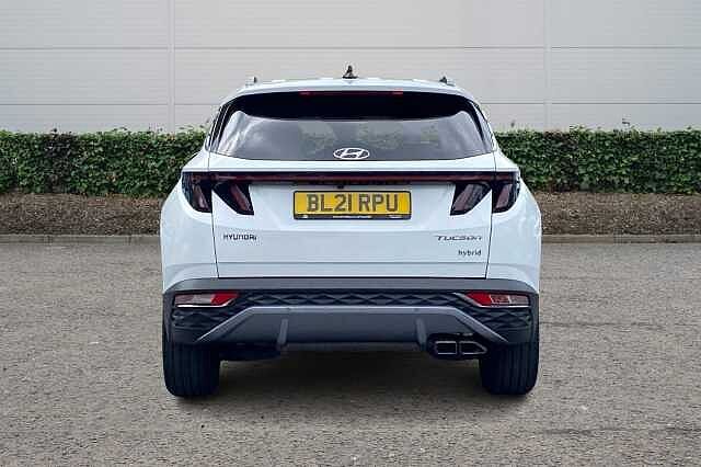 Hyundai TUCSON 1.6 TGDi Hybrid 230 Premium 5dr 2WD Auto Serenity White