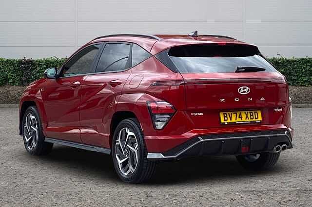 Hyundai KONA 1.6 Hybrid 129 N Line S 5dr DCT Red