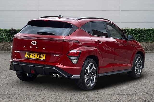 Hyundai KONA 1.6 Hybrid 129 N Line S 5dr DCT Red