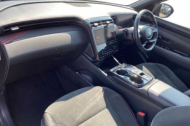 Hyundai TUCSON 1.6 TGDi Hybrid 230 N Line S 5dr 2WD Auto Sunset Red