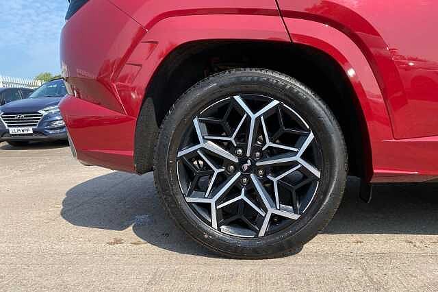 Hyundai TUCSON 1.6 TGDi Hybrid 230 N Line S 5dr 2WD Auto Sunset Red