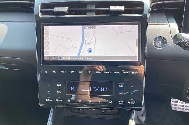 Hyundai TUCSON 1.6 TGDi Hybrid 230 N Line S 5dr 2WD Auto Sunset Red