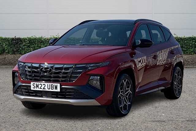 Hyundai TUCSON 1.6 TGDi Hybrid 230 N Line S 5dr 2WD Auto Sunset Red