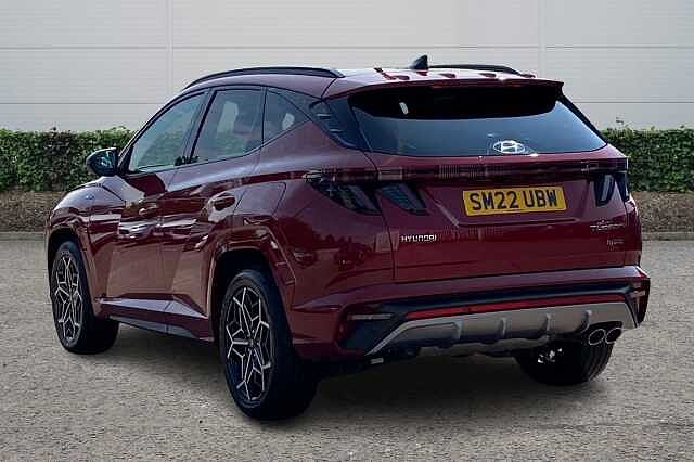 Hyundai TUCSON 1.6 TGDi Hybrid 230 N Line S 5dr 2WD Auto Sunset Red