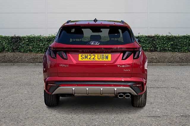 Hyundai TUCSON 1.6 TGDi Hybrid 230 N Line S 5dr 2WD Auto Sunset Red