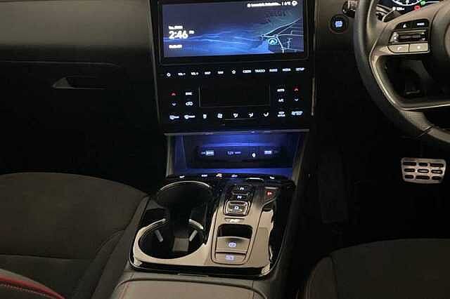 Hyundai TUCSON 1.6 h T-GDi N Line SUV 5dr Petrol Hybrid Auto Euro 6 (s/s) (230 ps) Red