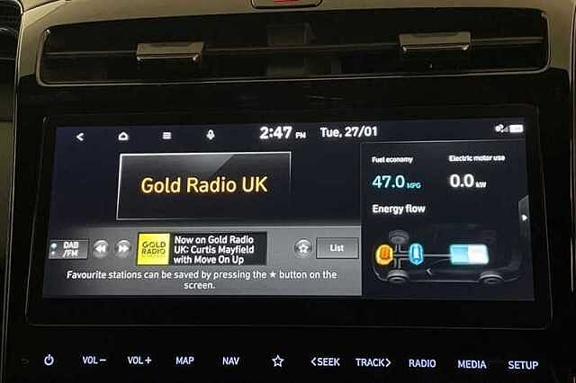 Hyundai TUCSON 1.6 h T-GDi N Line SUV 5dr Petrol Hybrid Auto Euro 6 (s/s) (230 ps) Red