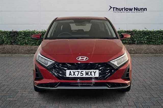Hyundai I20 1.0 T-GDi Tech Line Hatchback 5dr Petrol DCT Euro 6 (s/s) (90 ps) Dragon Red