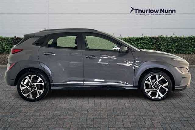 Hyundai KONA 1.0 T-GDi MHEV Premium SUV 5dr Petrol Hybrid Manual Euro 6 (s/s) (120 ps) Grey