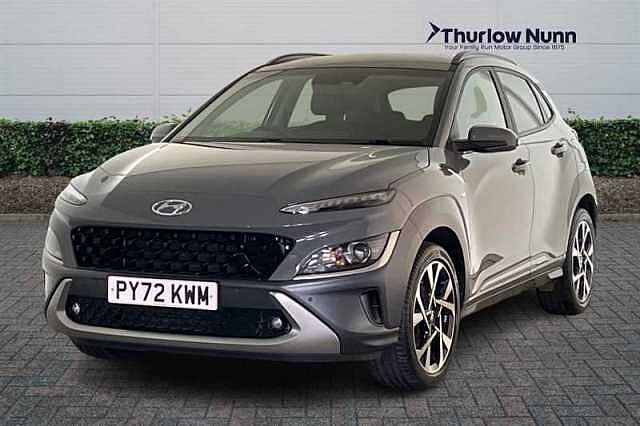 Hyundai KONA 1.0 T-GDi MHEV Premium SUV 5dr Petrol Hybrid Manual Euro 6 (s/s) (120 ps) Grey
